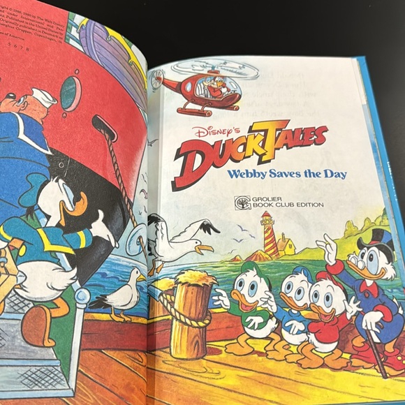 Duck Tales: Webby Saves the Day - Hardcover Children’s Book - Picture 6 of 8